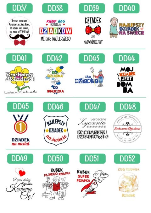 Kubek z nadrukiem śmieszny prezent Dzień Dziadka urodziny imieniny dziadek