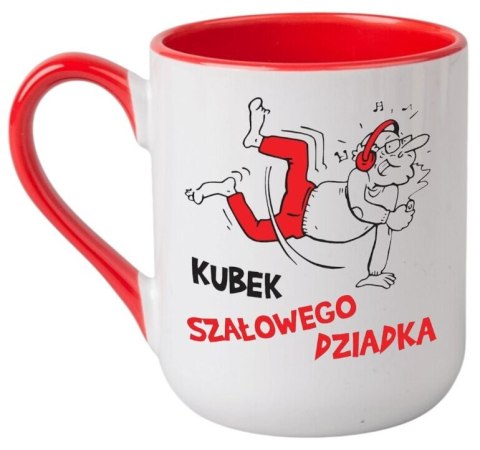 KUBEK Z NADRUKIEM ŚMIESZNY PREZENT DZIEŃ DZIADKA URODZINY IMIENINY DZIADEK