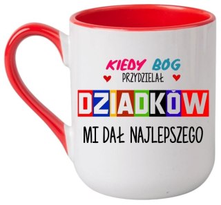 KUBEK Z NADRUKIEM ŚMIESZNY PREZENT DZIEŃ DZIADKA URODZINY IMIENINY DZIADEK