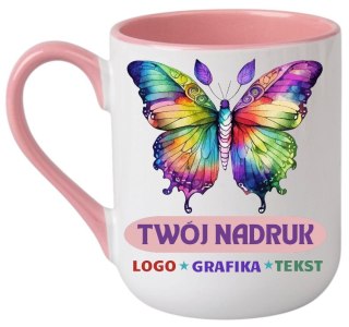 KUBEK Z WŁASNYM NADRUKIEM TWOJE ZDJĘCIE GRAFIKA TEKST LOGO PREZENT #