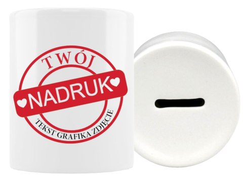 SKARBONKA Z TWOIM WŁASNYM NADRUKIEM ZDJĘCIE LOGO TEKST NA PREZENT # SKARBONKA Z TWOIM WŁASNYM NADRUKIEM ZDJĘCIE LOGO TEKST NA PREZENT #