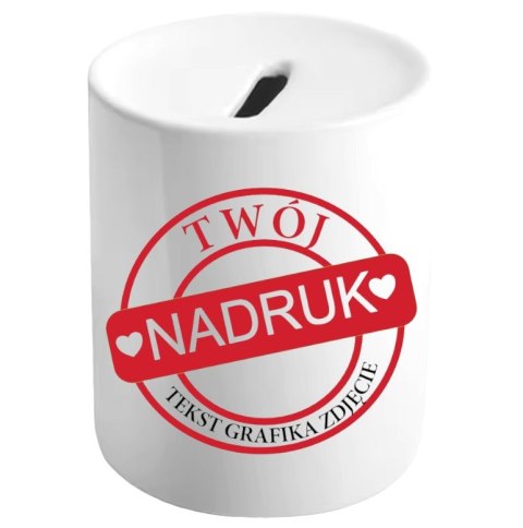 SKARBONKA Z TWOIM WŁASNYM NADRUKIEM ZDJĘCIE LOGO TEKST NA PREZENT # SKARBONKA Z TWOIM WŁASNYM NADRUKIEM ZDJĘCIE LOGO TEKST NA PREZENT #