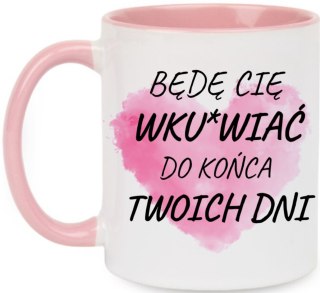 KUBEK PREZENT DLA DZIEWCZYNY ŻONY MĘŻA CHŁOPAKA NA WALENTYNKI URODZINY
