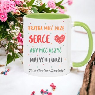 KUBEK Z IMIENIEM PREZENT NA DZIEŃ NAUCZYCIELA WYCHOWAWCY PRZEDSZKOLANKI #
