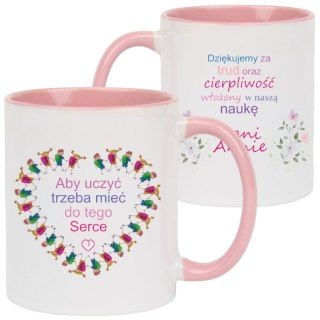 KUBEK Z IMIENIEM PREZENT NA DZIEŃ NAUCZYCIELA WYCHOWAWCY PRZEDSZKOLANKI #