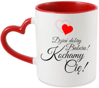 KUBEK Z NADRUKIEM PREZENT DLA BABCI NA DZIEŃ BABCI URODZINY