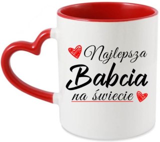 KUBEK Z NADRUKIEM PREZENT DLA BABCI NA DZIEŃ BABCI URODZINY