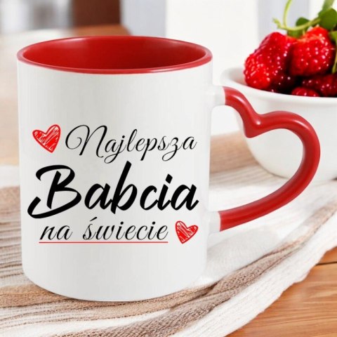 KUBEK Z NADRUKIEM PREZENT DLA BABCI NA DZIEŃ BABCI URODZINY KUBEK Z NADRUKIEM PREZENT DLA BABCI NA DZIEŃ BABCI URODZINY