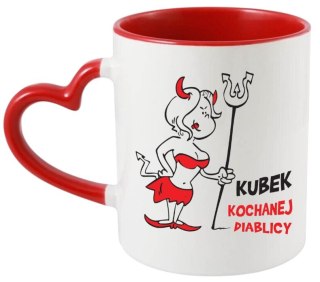 KUBEK Z NADRUKIEM PREZENT DLA KOLEŻANKI DZIEWCZYNY KOBIETY ŻONY WALENTYNKI
