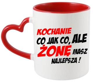 KUBEK Z NADRUKIEM PREZENT DLA ŻONY NA WALENTYNKI DZIEŃ KOBIET URODZINY