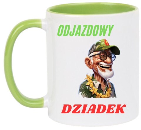 KUBEK Z NADRUKIEM ŚMIESZNY PREZENT DZIEŃ DZIADKA URODZINY IMIENINY DZIADEK