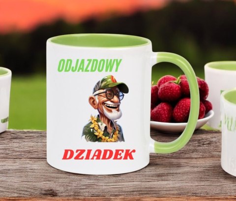 KUBEK Z NADRUKIEM ŚMIESZNY PREZENT DZIEŃ DZIADKA URODZINY IMIENINY DZIADEK