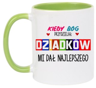 KUBEK Z NADRUKIEM ŚMIESZNY PREZENT DZIEŃ DZIADKA URODZINY IMIENINY DZIADEK