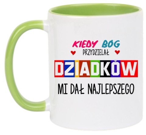 KUBEK Z NADRUKIEM ŚMIESZNY PREZENT DZIEŃ DZIADKA URODZINY IMIENINY DZIADEK