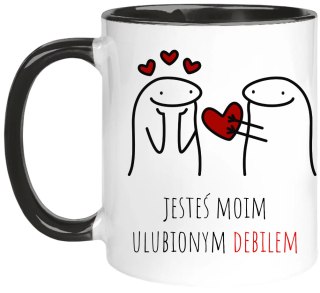 KUBEK PREZENT DLA DZIEWCZYNY KOLEŻANKI CHŁOPAKA NA WALENTYNKI URODZINY