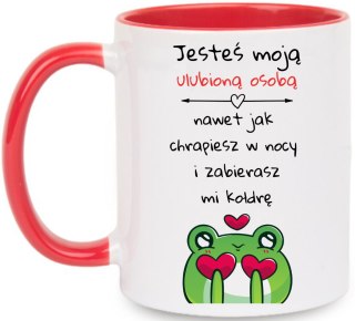 KUBEK PREZENT DLA DZIEWCZYNY ŻONY MĘŻA CHŁOPAKA NA WALENTYNKI URODZINY