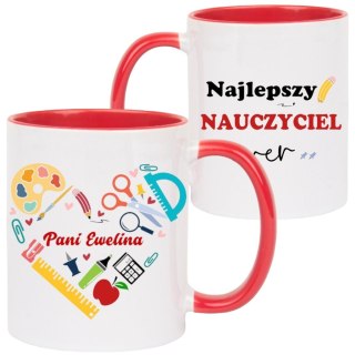 KUBEK Z IMIENIEM PREZENT NA DZIEŃ NAUCZYCIELA WYCHOWAWCY PRZEDSZKOLANKI #