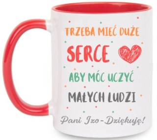 KUBEK Z IMIENIEM PREZENT NA DZIEŃ NAUCZYCIELA WYCHOWAWCY PRZEDSZKOLANKI #