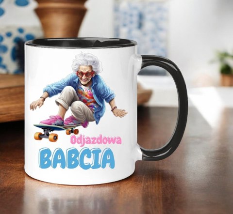 KUBEK Z NADRUKIEM ŚMIESZNY PREZENT DZIEŃ BABCI URODZINY IMIENINY BABCIA KUBEK Z NADRUKIEM ŚMIESZNY PREZENT DZIEŃ BABCI URODZINY IMIENINY BABCIA