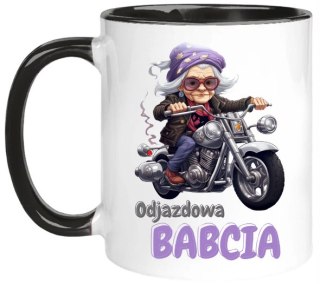 KUBEK Z NADRUKIEM ŚMIESZNY PREZENT DZIEŃ BABCI URODZINY IMIENINY BABCIA