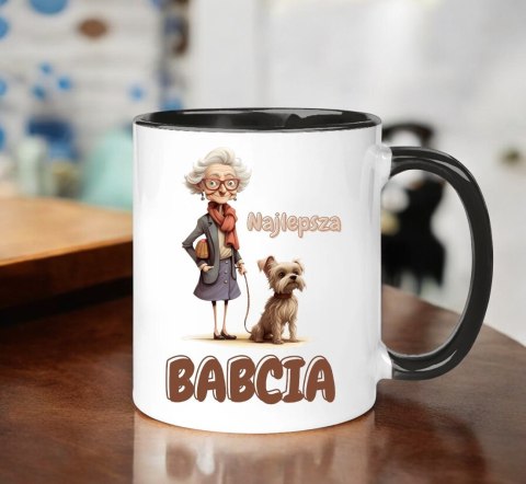 KUBEK Z NADRUKIEM ŚMIESZNY PREZENT DZIEŃ BABCI URODZINY IMIENINY BABCIA KUBEK Z NADRUKIEM ŚMIESZNY PREZENT DZIEŃ BABCI URODZINY IMIENINY BABCIA