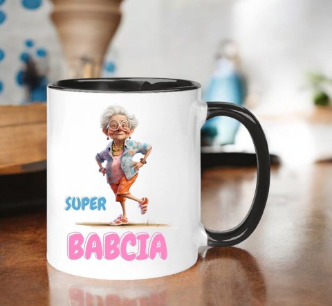 KUBEK Z NADRUKIEM ŚMIESZNY PREZENT DZIEŃ BABCI URODZINY IMIENINY BABCIA KUBEK Z NADRUKIEM ŚMIESZNY PREZENT DZIEŃ BABCI URODZINY IMIENINY BABCIA