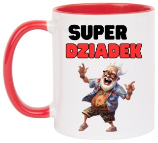 KUBEK Z NADRUKIEM ŚMIESZNY PREZENT DZIEŃ DZIADKA URODZINY IMIENINY DZIADEK