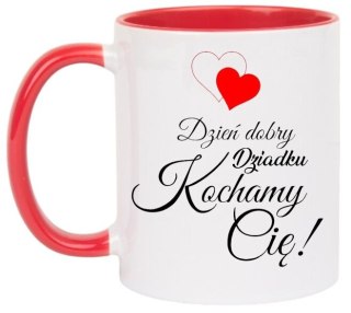 KUBEK Z NADRUKIEM ŚMIESZNY PREZENT DZIEŃ DZIADKA URODZINY IMIENINY DZIADEK