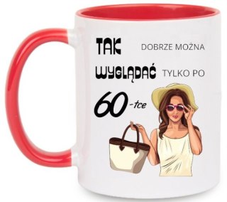 KUBEK Z NADRUKIEM ŚMIESZNY PREZENT URODZINY IMIENINY KOLEŻANKI MAMY ŻONY
