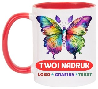 KUBEK Z WŁASNYM NADRUKIEM TWOJE ZDJĘCIE GRAFIKA TEKST LOGO PREZENT KREATOR#