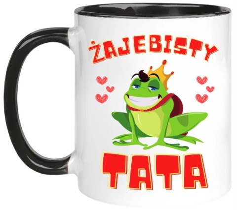 Kubek na DZIEŃ OJCA dla TATY śmieszny prezent ŻAJEBISTY TATA Kubek na DZIEŃ OJCA dla TATY śmieszny prezent ŻAJEBISTY TATA