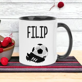 Kubek z nadrukiem prezent dla chłopca kolegi z imieniem chłopaka #