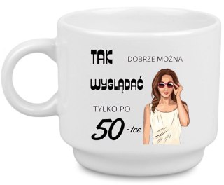 FILIŻANKA Z NADRUKIEM PREZENT URODZINY IMIENINY KOLEŻANKI MAMY ŻONY 250ml