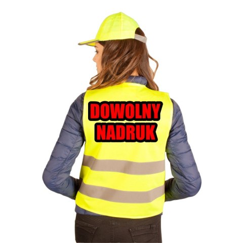 KAMIZELKA ODBLASKOWA PREMIUM Z DOWOLNYM NADRUKIEM L # KAMIZELKA ODBLASKOWA PREMIUM Z DOWOLNYM NADRUKIEM L #
