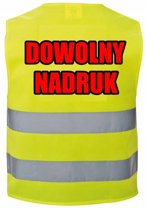 KAMIZELKA ODBLASKOWA PREMIUM Z DOWOLNYM NADRUKIEM L # KAMIZELKA ODBLASKOWA PREMIUM Z DOWOLNYM NADRUKIEM L #