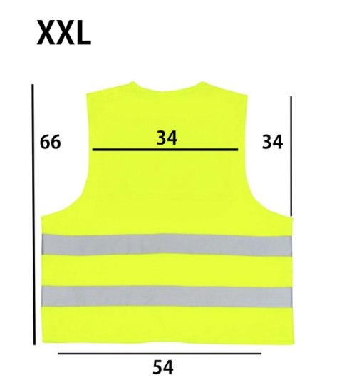 KAMIZELKA ODBLASKOWA Z NADRUKIEM NAPISEM LOGO REKLAMA BHP XXL # KAMIZELKA ODBLASKOWA Z NADRUKIEM NAPISEM LOGO REKLAMA BHP XXL #