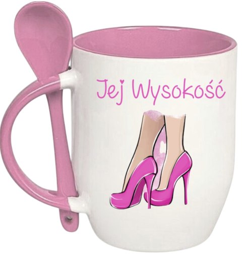 KUBEK Z ŁYŻECZKĄ PREZENT DZIEŃ KOBIET DLA KOLEŻANKI DZIEWCZYNY MAMY WZORY KUBEK Z ŁYŻECZKĄ PREZENT DZIEŃ KOBIET DLA KOLEŻANKI DZIEWCZYNY MAMY WZORY