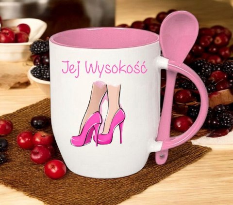KUBEK Z ŁYŻECZKĄ PREZENT DZIEŃ KOBIET DLA KOLEŻANKI DZIEWCZYNY MAMY WZORY KUBEK Z ŁYŻECZKĄ PREZENT DZIEŃ KOBIET DLA KOLEŻANKI DZIEWCZYNY MAMY WZORY