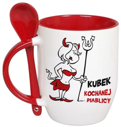 KUBEK Z ŁYŻECZKĄ PREZENT DZIEŃ KOBIET DLA KOLEŻANKI DZIEWCZYNY MAMY WZORY KUBEK Z ŁYŻECZKĄ PREZENT DZIEŃ KOBIET DLA KOLEŻANKI DZIEWCZYNY MAMY WZORY