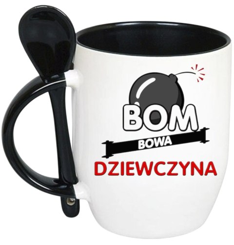 KUBEK Z ŁYŻECZKĄ PREZENT DZIEŃ KOBIET DLA KOLEŻANKI DZIEWCZYNY MAMY WZORY KUBEK Z ŁYŻECZKĄ PREZENT DZIEŃ KOBIET DLA KOLEŻANKI DZIEWCZYNY MAMY WZORY