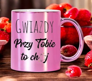 KUBEK ZŁOTY PREMIUM PREZENT DLA ŻONY KOLEŻANKI DZIEWCZYNY URODZINY