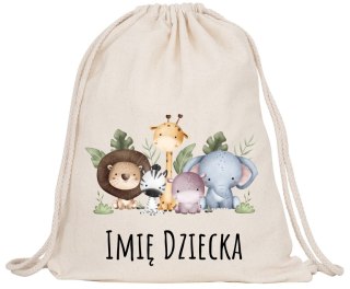 WOREK NA BUTY KAPCIE PLECAK GRUBY MOCNY PREMIUM DO SZKOŁY PRZEDSZKOLA #