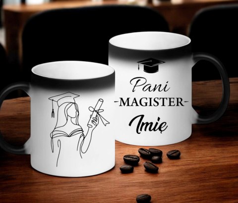 KUBEK MAGICZNY Z NADRUKIEM PREZENT PANI MAGISTER IMIĘ ORYGINALNY UPOMINEK # KUBEK MAGICZNY Z NADRUKIEM PREZENT PANI MAGISTER IMIĘ ORYGINALNY UPOMINEK #