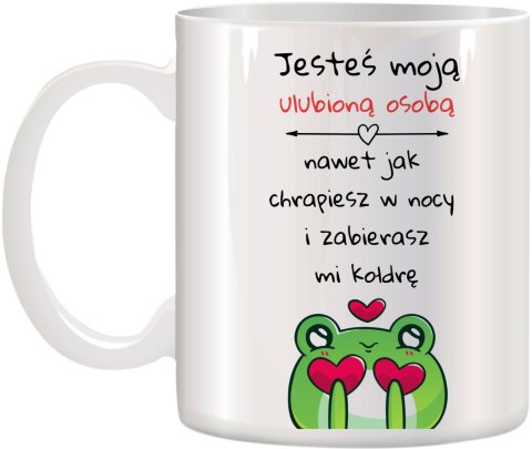 KUBEK PREZENT DLA DZIEWCZYNY ŻONY MĘŻA CHŁOPAKA NA WALENTYNKI URODZINY