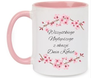 KUBEK Z NADRUKIEM PREZENT DLA KOLEŻANKI DZIEWCZYNY ŻONY MAMY DZIEŃ KOBIET