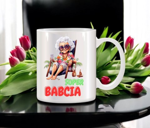 KUBEK Z NADRUKIEM ŚMIESZNY PREZENT DZIEŃ BABCI URODZINY IMIENINY BABCIA KUBEK Z NADRUKIEM ŚMIESZNY PREZENT DZIEŃ BABCI URODZINY IMIENINY BABCIA