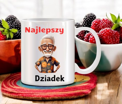 KUBEK Z NADRUKIEM ŚMIESZNY PREZENT DZIEŃ DZIADKA URODZINY IMIENINY DZIADEK KUBEK Z NADRUKIEM ŚMIESZNY PREZENT DZIEŃ DZIADKA URODZINY IMIENINY DZIADEK