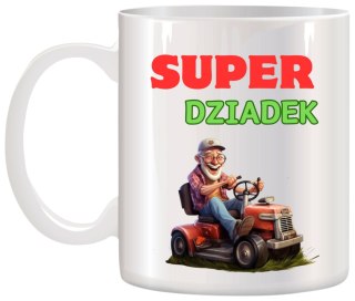 KUBEK Z NADRUKIEM ŚMIESZNY PREZENT DZIEŃ DZIADKA URODZINY IMIENINY DZIADEK