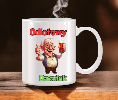 KUBEK Z NADRUKIEM ŚMIESZNY PREZENT DZIEŃ DZIADKA URODZINY IMIENINY DZIADEK KUBEK Z NADRUKIEM ŚMIESZNY PREZENT DZIEŃ DZIADKA URODZINY IMIENINY DZIADEK