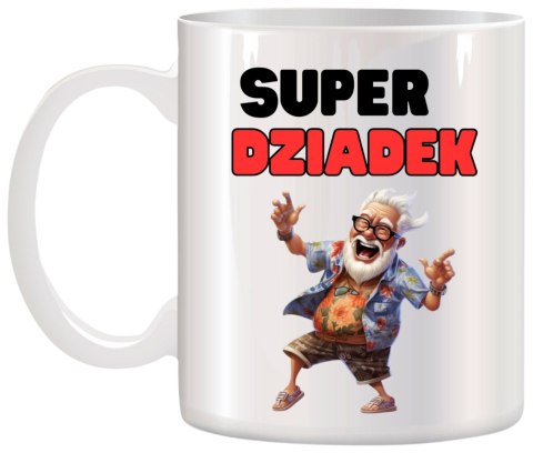 KUBEK Z NADRUKIEM ŚMIESZNY PREZENT DZIEŃ DZIADKA URODZINY IMIENINY DZIADEK KUBEK Z NADRUKIEM ŚMIESZNY PREZENT DZIEŃ DZIADKA URODZINY IMIENINY DZIADEK